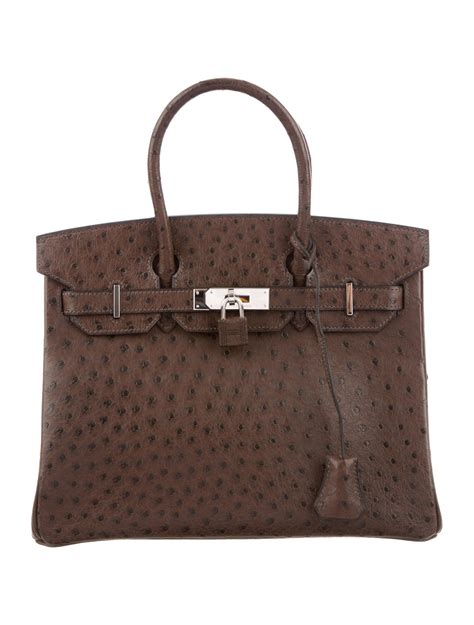 hermes birkin ostrich
